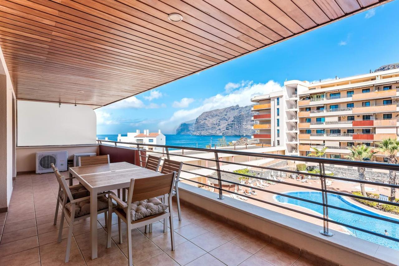 Los Gigantes Cliffs view two bedroom apartment Puerto de Santiago  Buitenkant foto